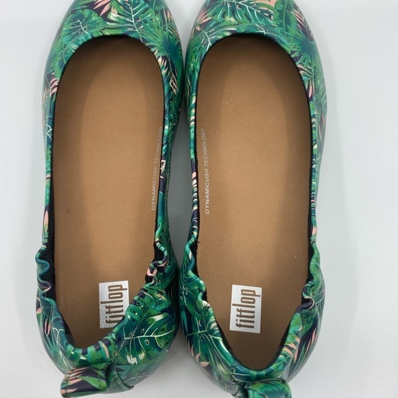 Fitflop Jungle Allegro leather colourful flat shoes.‎ - Picture 9 of 11